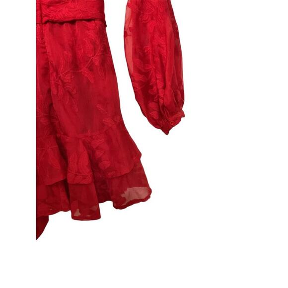 Hello Molly I Heard a Rumor Dress in Cherry Red Size 2 - Picture 9 of 11